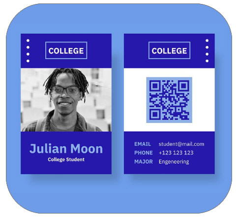 Carte scolaire et badge