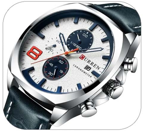 Curren 8324 Chronographe personnalisable